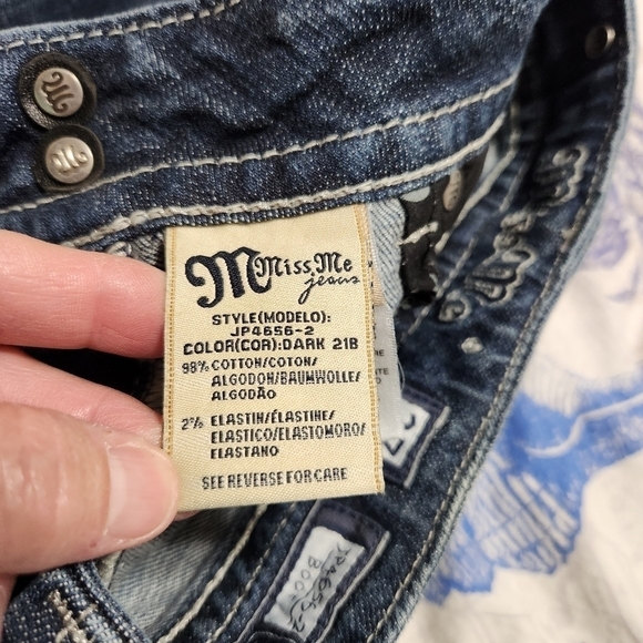 Miss Me Jeans, sz 27 bootcut western cowgirlcore, boho, - Picture 3 of 11
